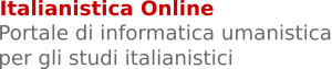 Italianistica Online